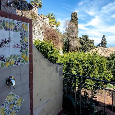 Ferienwohnung Casa Leonida Taormina Exterior foto