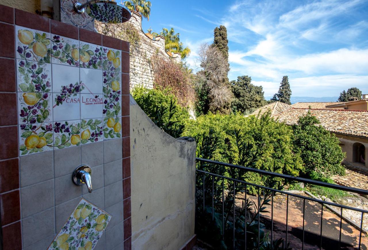 Ferienwohnung Casa Leonida Taormina Exterior foto